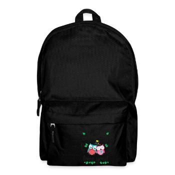 i will owlways love you owls je vais owlways amour - Sac à dos - noir - Devant