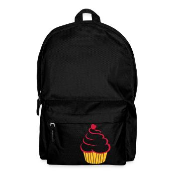cupcake - Rucksack - Schwarz - Vorne