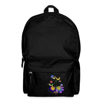 Hen and rooster - Backpack - black - Front