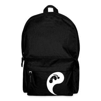 Weiße Baby Hälfte - Rucksack - Schwarz - Vorne
