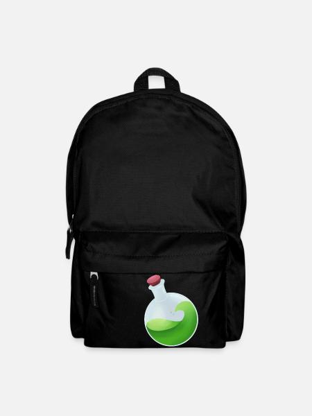 Grüner Zaubertrank - Rucksack - Schwarz
