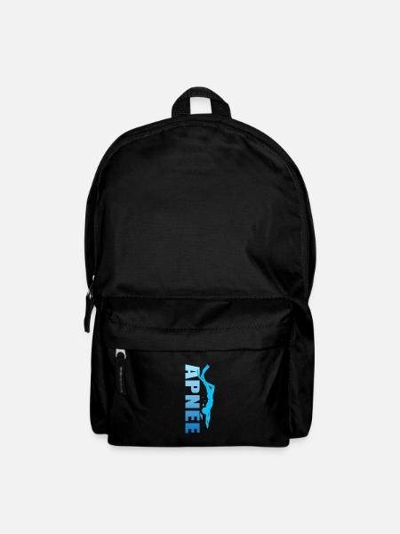 apnée apnéiste sport plongée plongeur - Sac à dos - noir