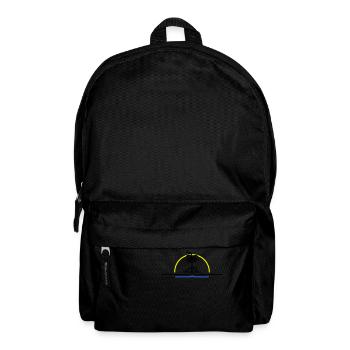 Palm trees symbol island summer - Backpack - black - Front