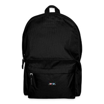 England and Greece Greek Hellas Flags - Backpack - black - Front