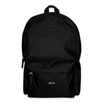Espagne et Brésil Drapeaux du drapeau brésilien - Sac à dos - noir - Devant