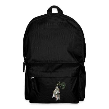 Geldhahn - Rucksack - Schwarz - Vorne