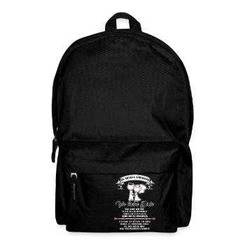 Ich liebe dich - Ehemann - Rucksack - Schwarz - Vorne