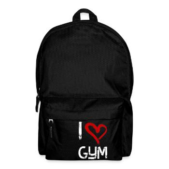 J'adore salle de gym - Sac à dos - noir - Devant