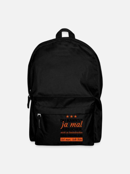 Zollbeamter - Rucksack - Schwarz