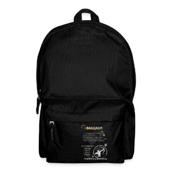 SAGITTARIAN SIGN - Backpack - black - Front