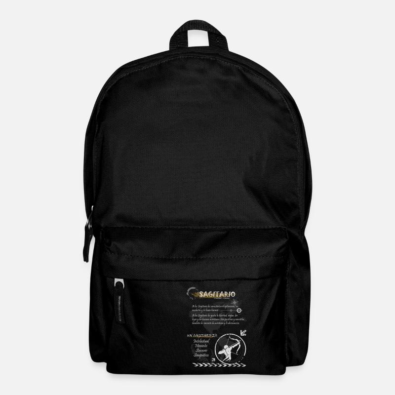 Zeichen Schütze - Rucksack - Schwarz