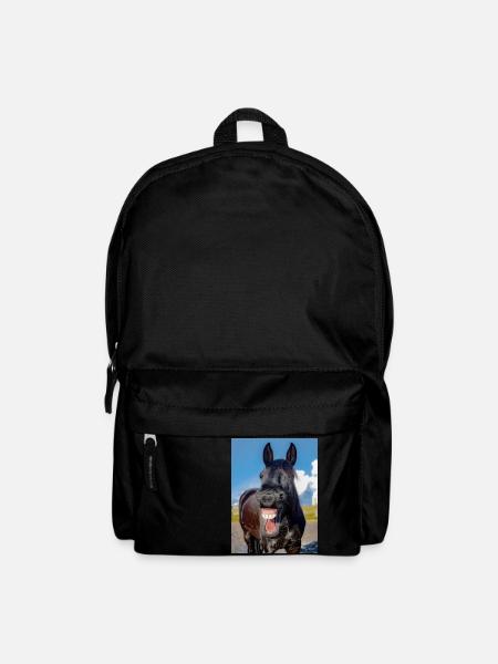 Horse LOL - Rucksack - Schwarz