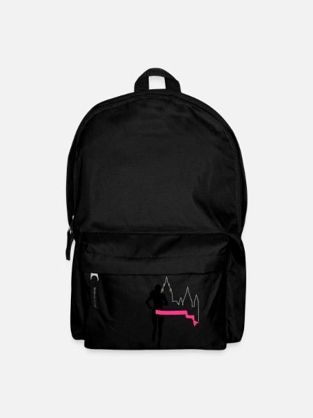 Marathon - Mainz - runner - Run - Run - 3C - Backpack - black
