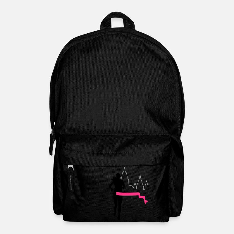 Marathon - Mainz - runner - Run - Run - 3C - Backpack - black