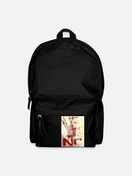 travel beijing city Shirt - Rucksack - Schwarz