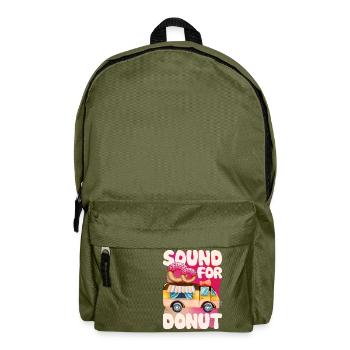 Ton für Donut - Rucksack - Olivgrün - Vorne