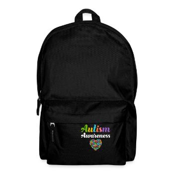 Autism Awareness - Backpack - black - Front