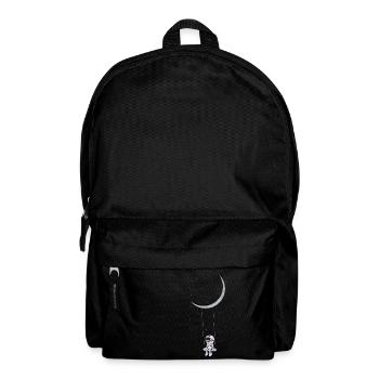 Astronaut in der Galaxie - Rucksack - Schwarz - Vorne