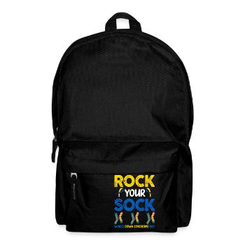 Schaukeln Sie Ihre Socke - Rucksack - Schwarz - Vorne
