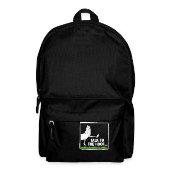 Talk To The Hoof - Backpack - black - Front