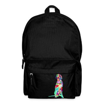 German Shorthair Pointer Funny | Gift GSP DAD - Backpack - black - Front