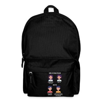 Student design for young proud Pinoys - Backpack - black - Front
