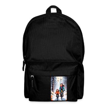 personalized design mother's gift - Backpack - black - Front