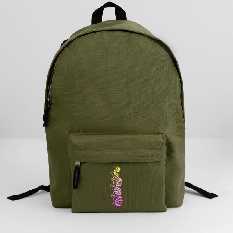 Colorful Easter eggs for Easter Backpack