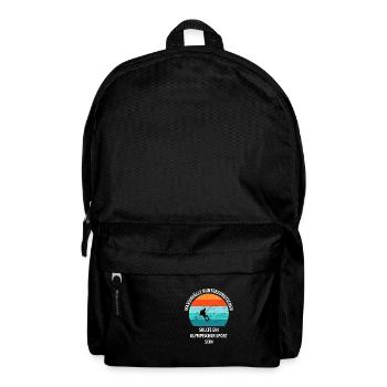 Canyoning Bergsteigen Klettern Wandern Berge - Rucksack - Schwarz - Vorne