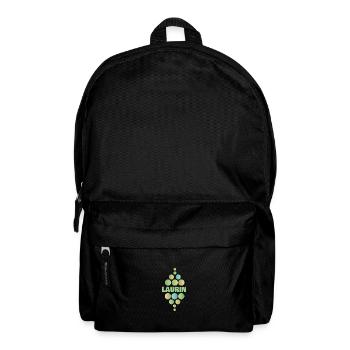 First name Laurin - Backpack - black - Front