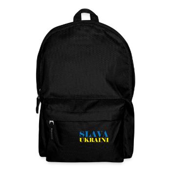 Slava Ukraini No War Frieden Paix - Sac à dos - noir - Devant