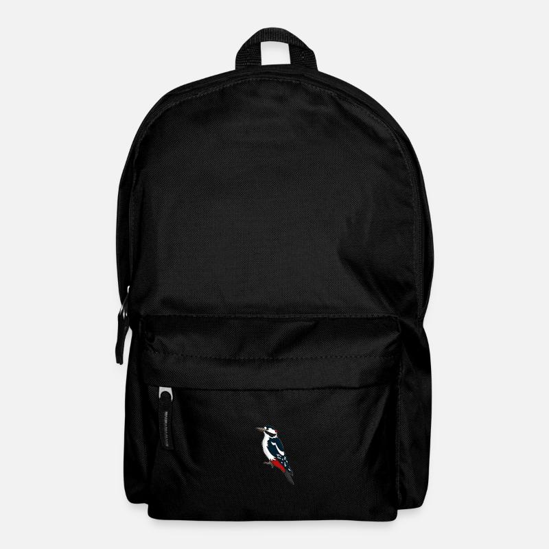 Buntspecht - Rucksack - Schwarz