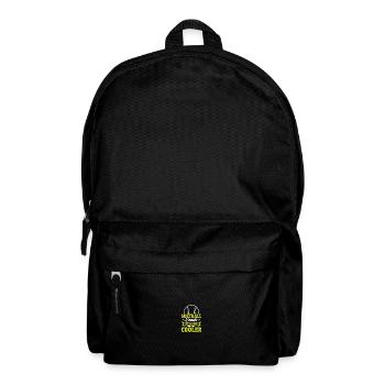 Softball-Trainerin - Rucksack - Schwarz - Vorne
