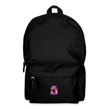 Chill Modus Pandabär Bambus Bär Überraschung - Rucksack - Schwarz - Vorne