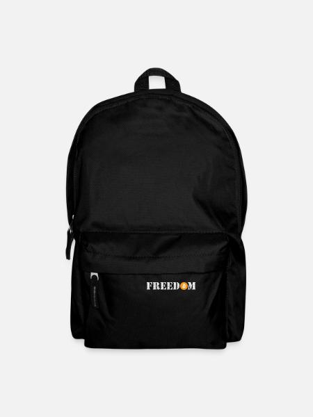 Bitcoin Freedom Crypto - Backpack - black