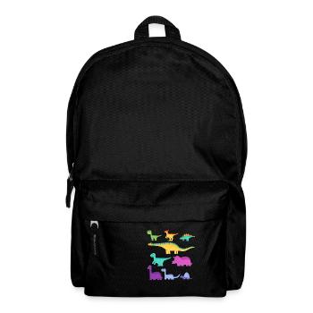 Espèces de dinosaures Dino - Sac à dos - noir - Devant