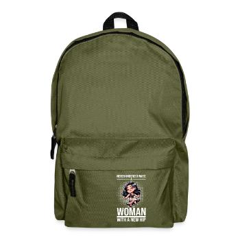 Hip Replacement Surgery Arthroplasty - Backpack - olive green - Front