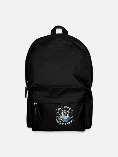 Don't worry, I can reprint it 3D printing - Backpack - black