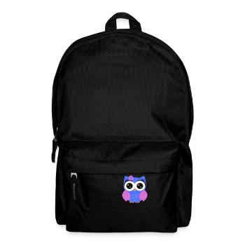 Owl Puple - Backpack - black - Front