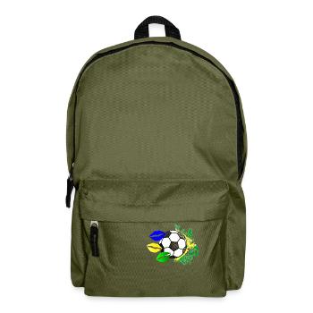 Kiss Football (Brazil) 02 - Backpack - olive green - Front