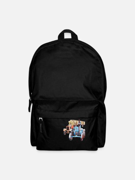 Alte Schlepper - Rucksack - Schwarz