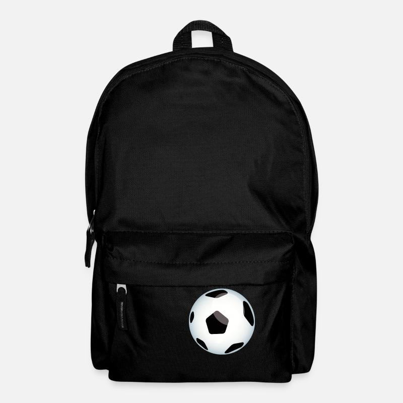 fußballball - Rucksack - Schwarz