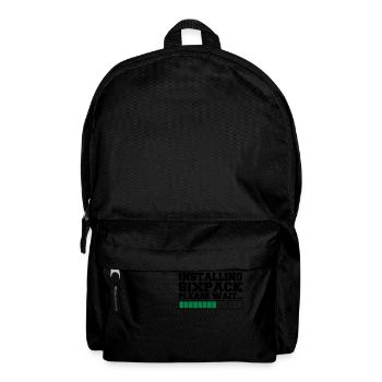 INSTALLING SIXPACK 2 - Sac à dos - noir - Devant