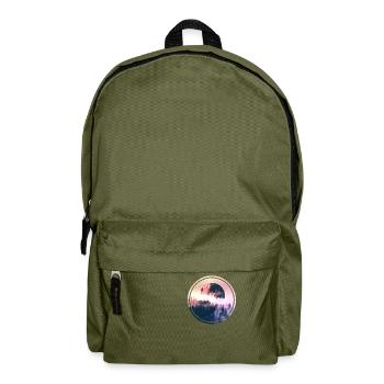 Full Moon - Backpack - olive green - Front