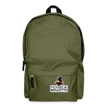 Monsieur Boulette 2.0 - Rucksack - Olivgrün - Vorne