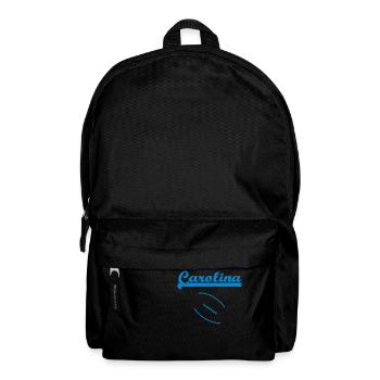 Carolina + Logo - Rucksack - Schwarz - Vorne