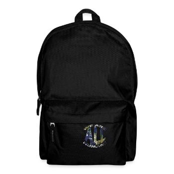 we are all humans weltkugel - Rucksack - Schwarz - Vorne