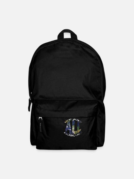 we are all humans weltkugel - Rucksack - Schwarz