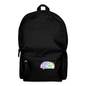 cool car colourful - Backpack - black - Front