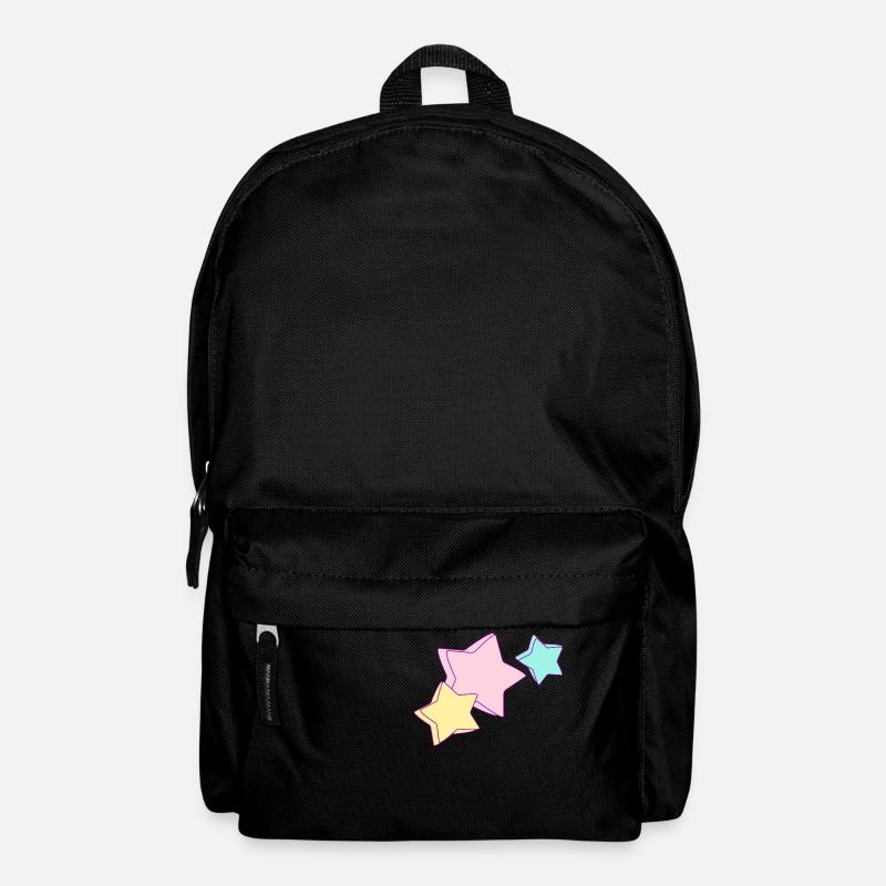 Unicorn Stars - Rucksack - Schwarz